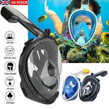 Full Face Snorkel Mask Diving Scuba Goggles Swimming Kids Adults Anti-Fog Goggle