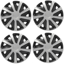 4x 16" MOTORHOME / VAN / CAMPER WHEEL TRIMS DEEP DISH FORD / PEUGEOT / FIAT 