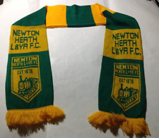 Manchester United Newton Heath green and gold Glazers Out protest JACQUARD SCARF