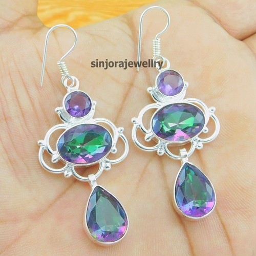 Mystic topaz and - , amethyst