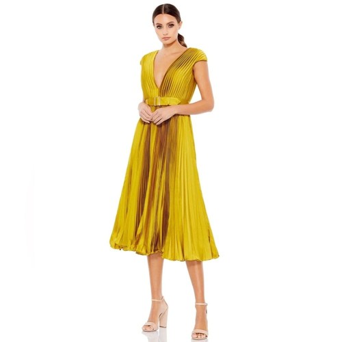 Mac duggal short pleated - mac,