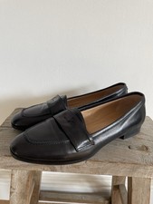 Russell & Bromley Loafers Black Women’s Shoes 39.5 6.5 Excellent Preowned Cond