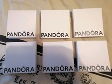 Pandora Large Slim Necklace Boxes x 6 Set F.2