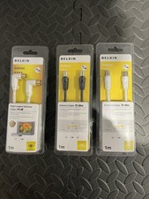 Belkin Aerial Cables. Job Lot