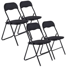 Set of 4 & 6 Velvet Padded