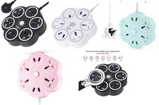 5M  Extension Lead + 4 USB Slots Surge Protector 4 Gang Power Extension Cable