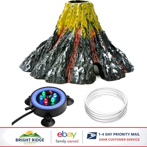 Unique aquarium volcano - unique,