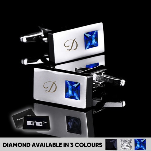 Personalised men cufflinks - men's,