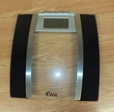 Conair (WW78N) Weight  Watchers Glass Body Fat Analysis Scale Only **READ** 