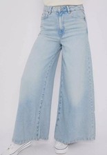 Ladies M&S Denim Palazzo Jeans