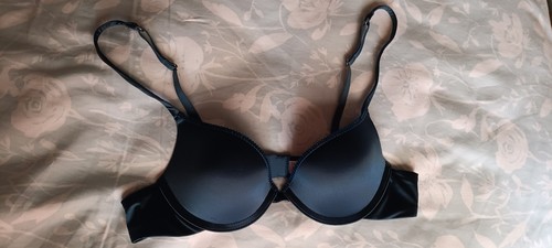 Satin padded push bra 36a - up,