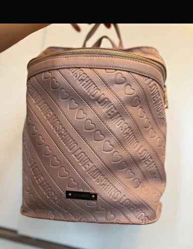 Love moschino pink leather - love,