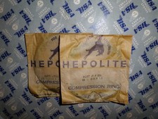 BSA PRE WAR W33-9 W34-10 W35-8 BLUE STAR  PISTON RING SET +10 GENUINE  HEPOLITE