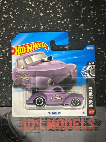 Hot wheels rod squad 41 - wheels, 1:64