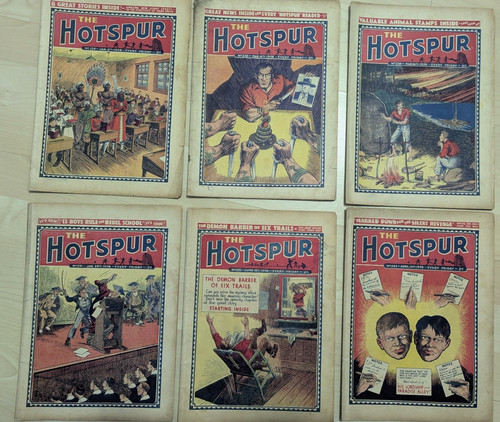 1938 hotspur comics - x,