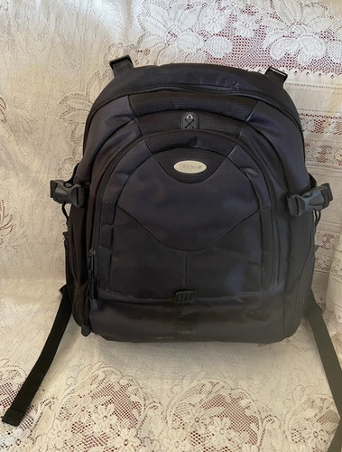 Targus black notebook backpack - black,