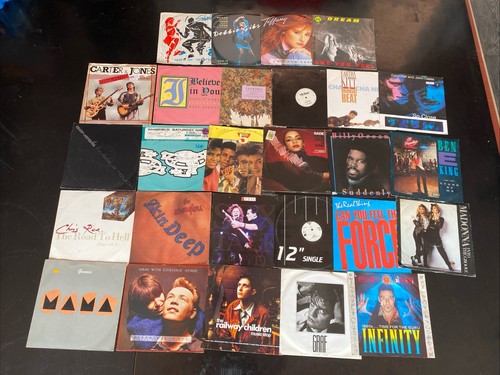 Job lot singles 80 - lot, 80’s
