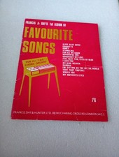 Francis And Day's 1st Album Of Favourite Songs For All C + G Chord Organs