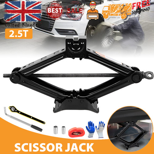 Scissor jack extendable - 2.5t, jack+extendable