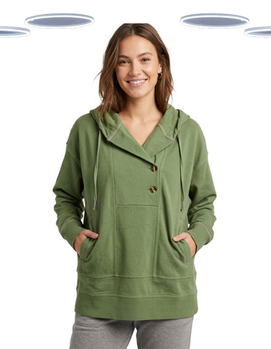 White stuff green hoodie - green,