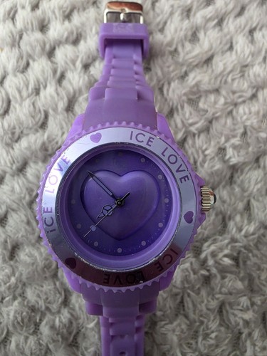 Ice love watch purple - love,