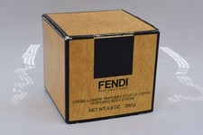 Vintage Fendi 6.8 Oz 200ml Perfumed Body Cream Lotion EMPTY Bottle and Box Only