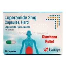 Diarrhoea Relief 2mg Capsules Loperamide Hydrochloride Capsules Flamingo