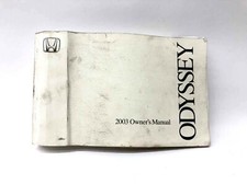 2003 Honda Odyssey Owners