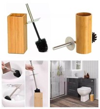 Bamboo Wooden Toilet Brush &