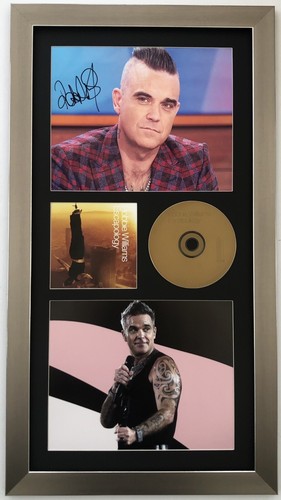 Robbie williams signed - signed, photo