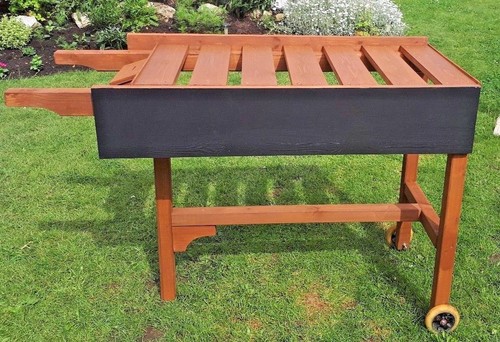 Market stall barrow made - market,