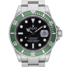 Rolex Submariner 16610LV with 40mm Oystersteel case and Black dial. Excellent...