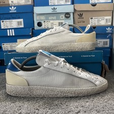 Size UK 10 Adidas Alderley Spzl Spezial White Trainers Originals Vintage Retro