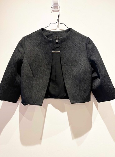 Coast black brocade - black, shrug