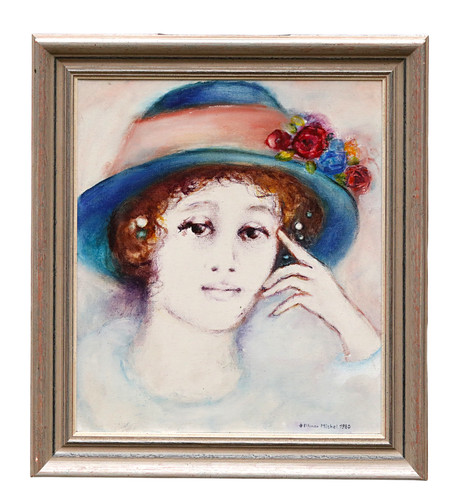 Oil painting ellinor michel - ellinor,