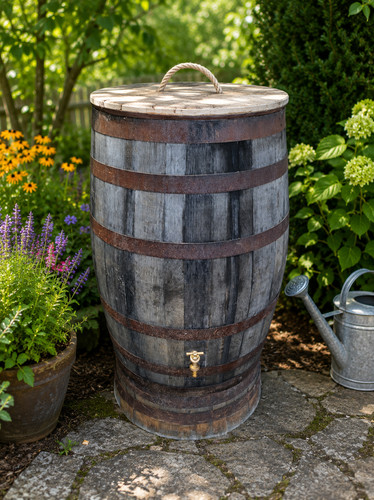 Large wooden rain - rain, /