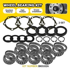 2Set Front/ Rear Wheel Bearing Kit for Land Rover Defender 90 300tdi Discovery 1