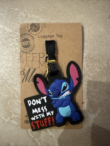 Stitch luggage tag - luggage, tag–travel