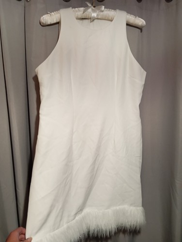Shein white shift short - shein, dress