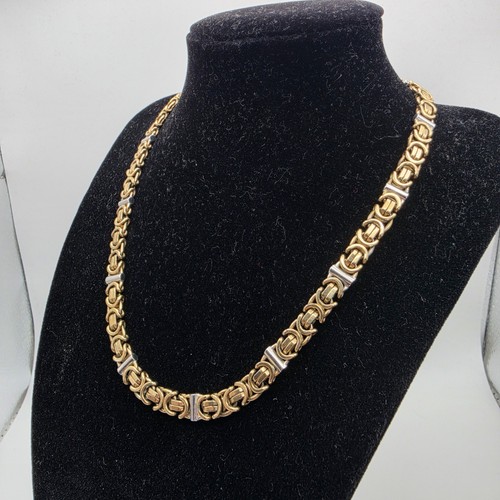 9ct gold byzantine - 9ct,