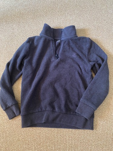 Boys next blue half zip - next,