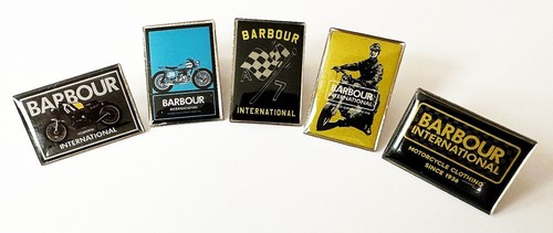 Barbour set badges - set, of