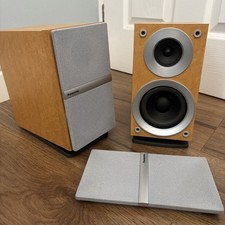 Panasonic SB-PM18 Bookshelf Speakers Bi-wired (4 Wires Per Speaker) 6-Ohms 60W