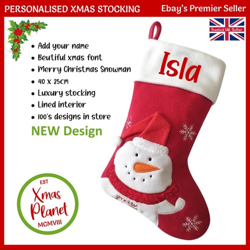 Personalised snowman xmas - snowman,