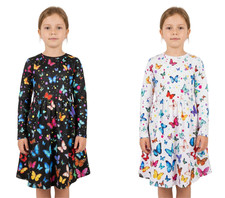 Kids Girls Butterfly Skater