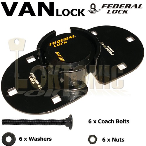Federal high security van - federal, back