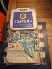 Vintage 1998 2 x BNIP Cricket Stadium Seat Cushions Pad England v South Africa