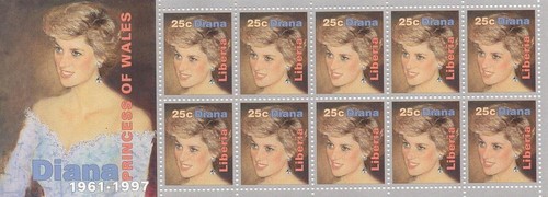 Memory princess diana - in, of