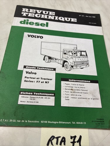 Volvo truck diesel - volvo, f7