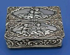Sterling Silver Cherub Snuff